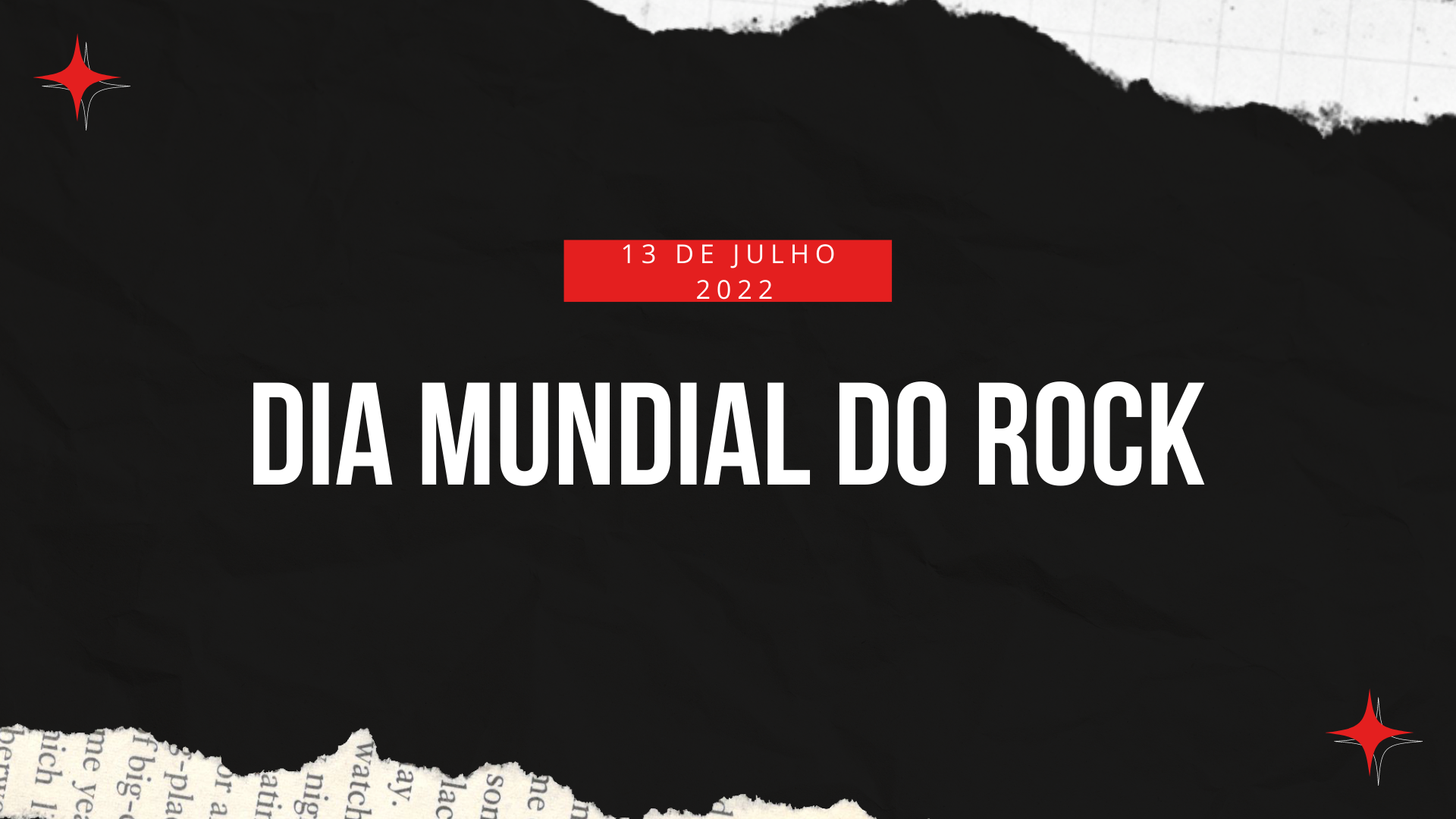 Exposição Dia Mundial do Rock