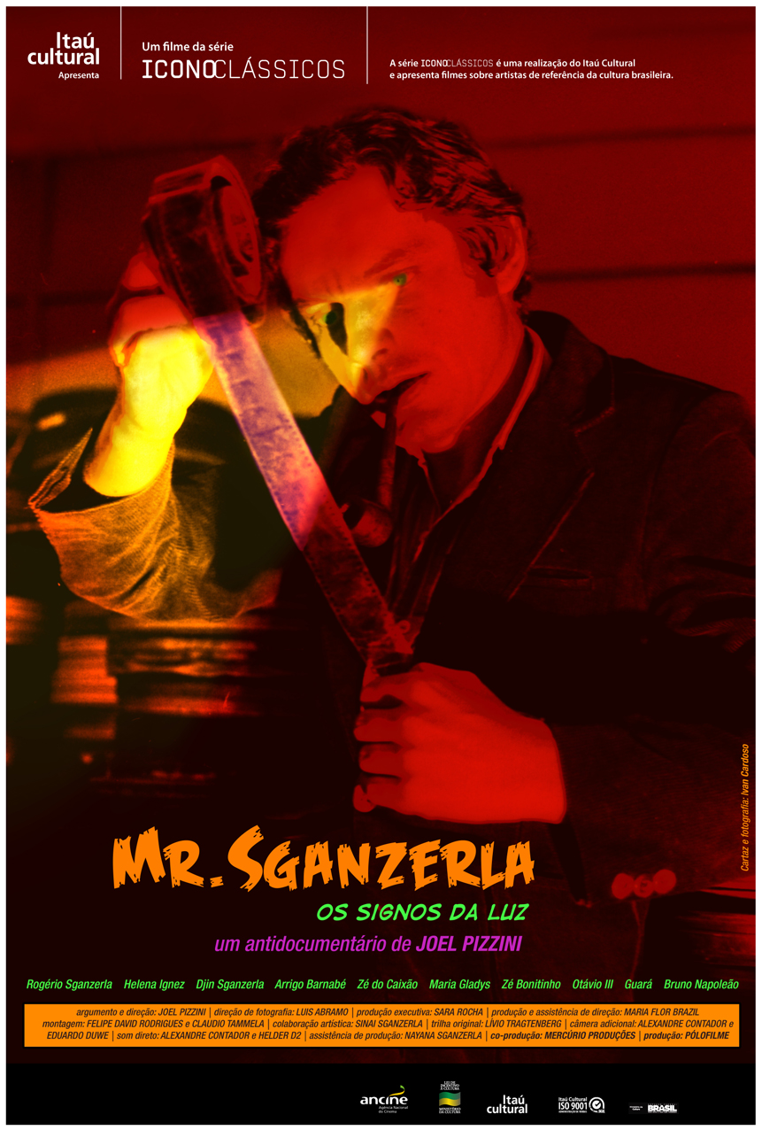Museu da Imagem e do Som do Paraná recebe itinerância do Encontros IC Play, com exibição de filmes e bate-papo com convidados - Mr. Sganzerla – os signos da luz - Mr. Sganzerla é um filmensaio que recria o ideário do cineasta Rogério Sganzerla, através dos signos recorrentes em sua filmografia: Orson Welles, Noel Rosa, Jimi Hendrix e Oswald de Andrade