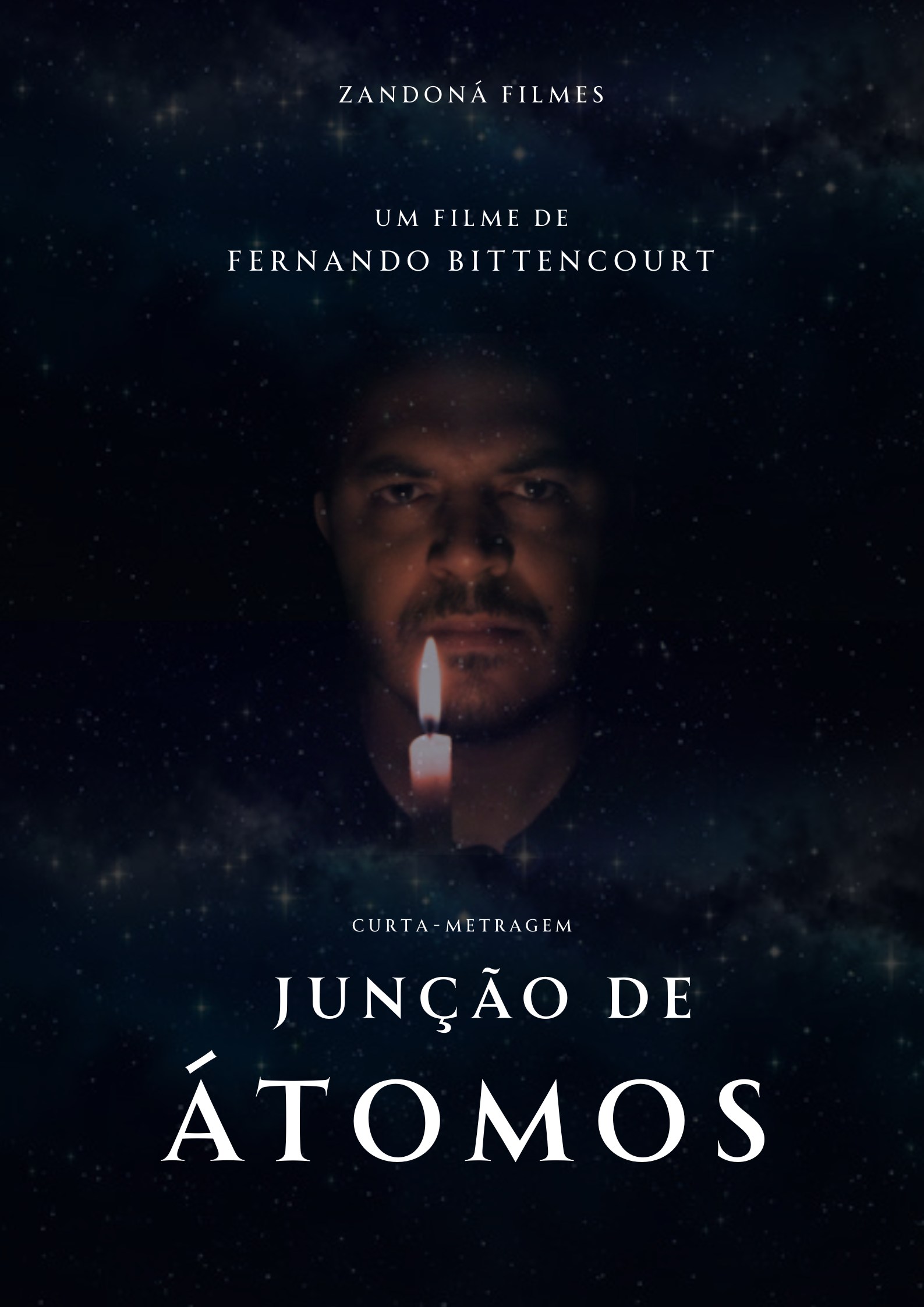 poster junção de átomos
