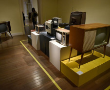 Abertura da exposição "Ilhas da Imaginação" no Museu da Imagem e do Som do Paraná (MIS-PR). Curitiba, 18 de dezembro de 2019. Foto: Kraw Penas/SECC