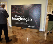Abertura da exposição "Ilhas da Imaginação" no Museu da Imagem e do Som do Paraná (MIS-PR). Curitiba, 18 de dezembro de 2019. Foto: Kraw Penas/SECC