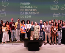 MIS-PR marca presença no II Fórum Brasileiro de Museus da Imagem e do Som em Fortaleza