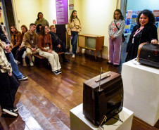 Prédio histórico do MIS-PR passará por atualização de expografia a partir de setembro. Foto: Kraw penas/SEEC