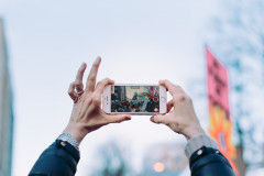 Oficinas de filmagem e fotografia em celular no MIS-PR