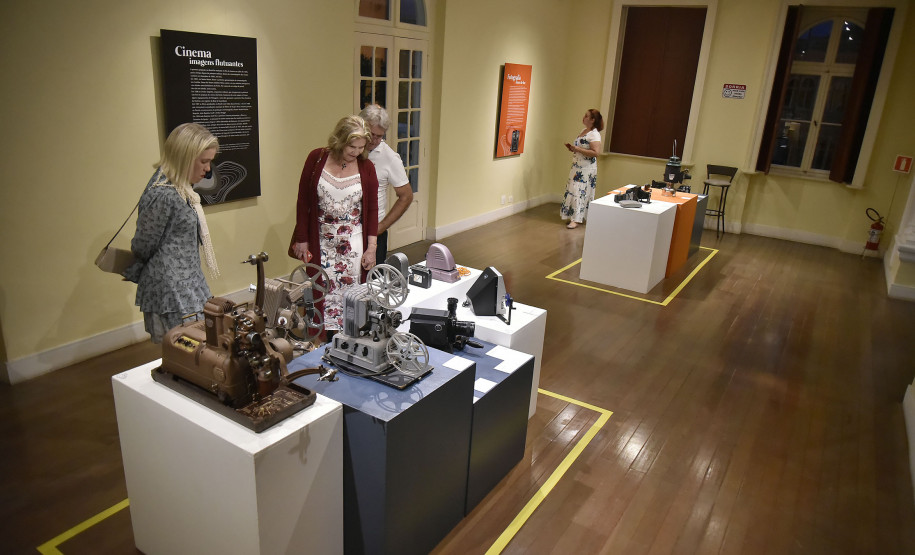 Abertura da exposição "Ilhas da Imaginação" no Museu da Imagem e do Som do Paraná (MIS-PR). Curitiba, 18 de dezembro de 2019. Foto: Kraw Penas/SECC