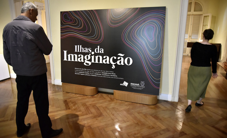 Abertura da exposição "Ilhas da Imaginação" no Museu da Imagem e do Som do Paraná (MIS-PR). Curitiba, 18 de dezembro de 2019. Foto: Kraw Penas/SECC