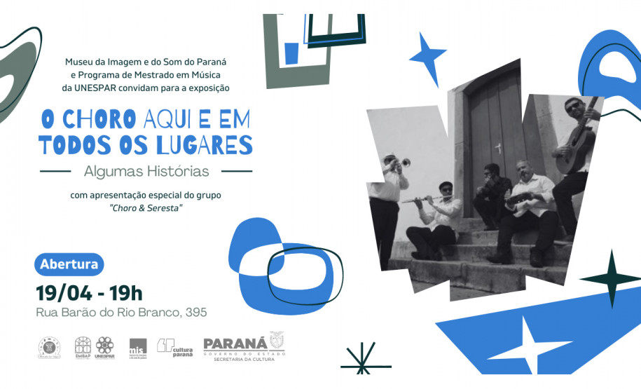 Exposição de Choro no MIS-PR tem coleção de materiais históricos e culturais. Na foto, Ana Paula Peters e Mirele Camargo, diretora do MIS-PR